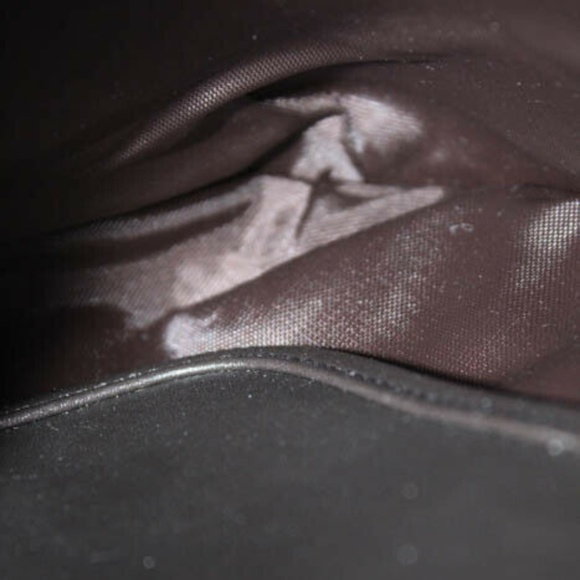 Giani Bernini Brown Leather Gold Buckle purse Bag - Picture 7 of 8